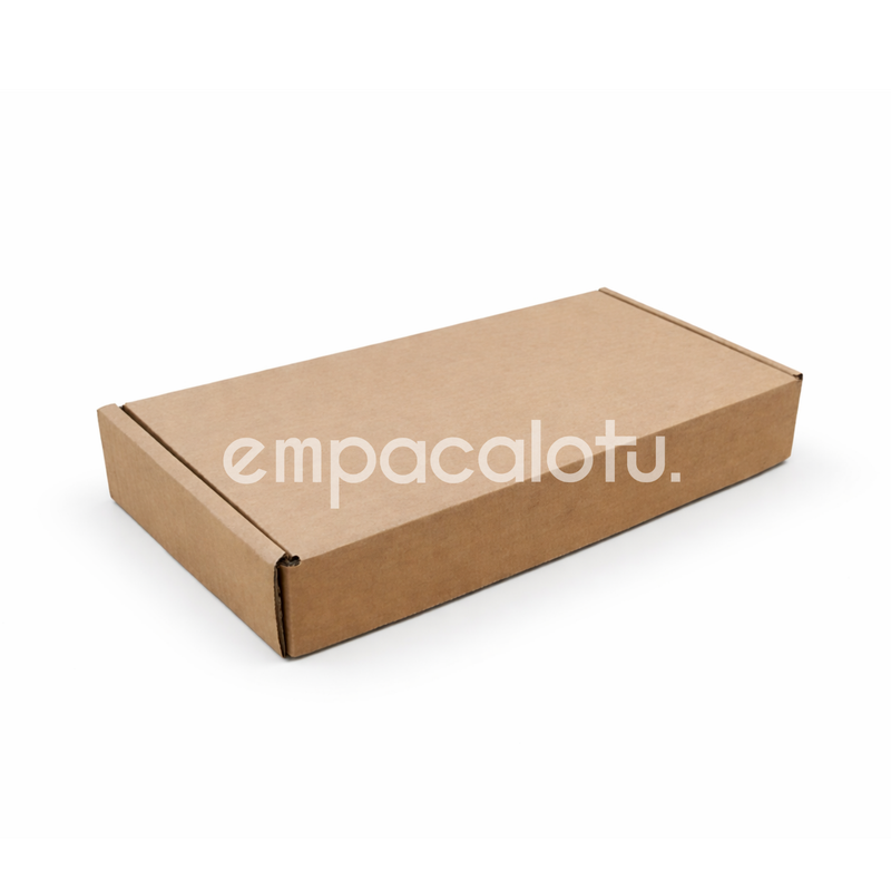 CAJA DE CARTÓN | AUTOMÁTICA | 40 x 20.5 x 7 cm | KIT C/12 PIEZAS