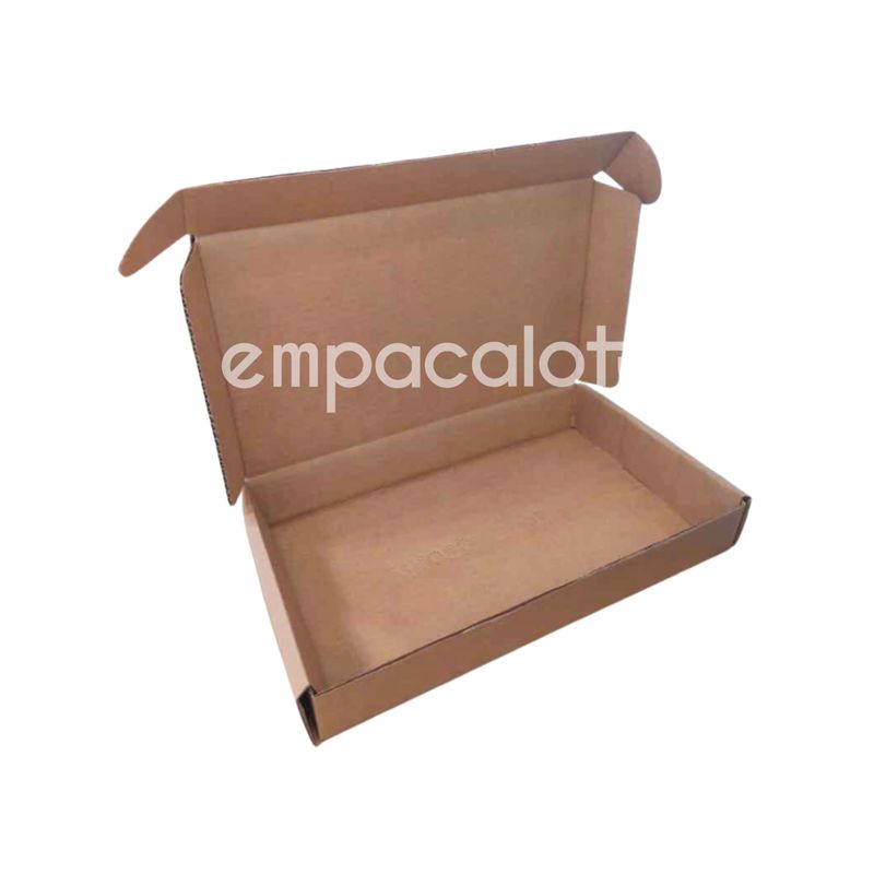 CAJA DE CARTÓN | AUTOMÁTICA | 41.10 x 24 x 5.8 cm | KIT C/12 PIEZAS