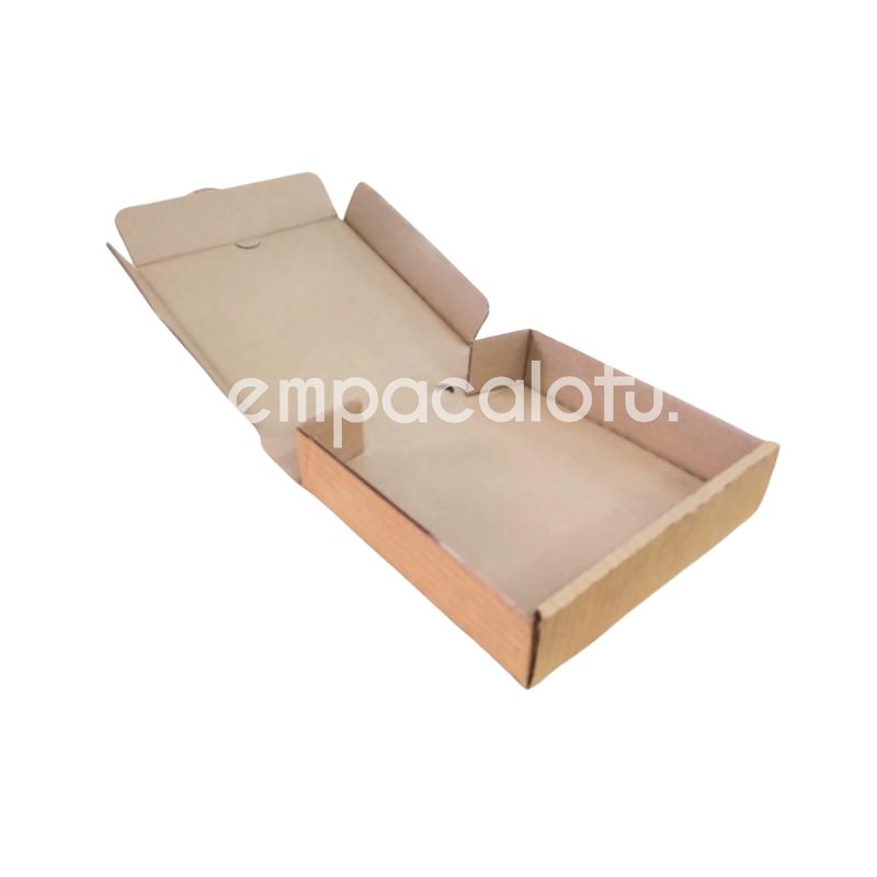 CAJA DE CARTÓN | AUTOMÁTICA | PARA PIZZA | CHICA | 21 x 21 x 5.3 cm | KIT C/12 PIEZAS