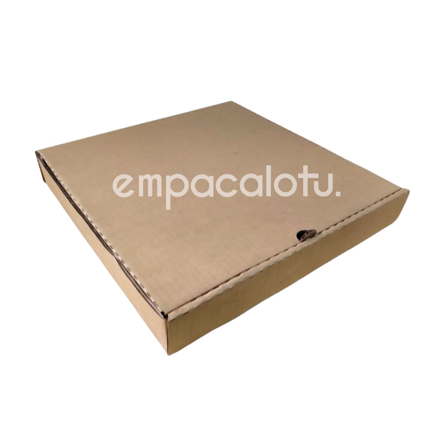 CAJA DE CARTÓN | AUTOMÁTICA | PARA PIZZA | MEDIANA | 36 x 35 x 5 cm | KIT C/12 PIEZAS