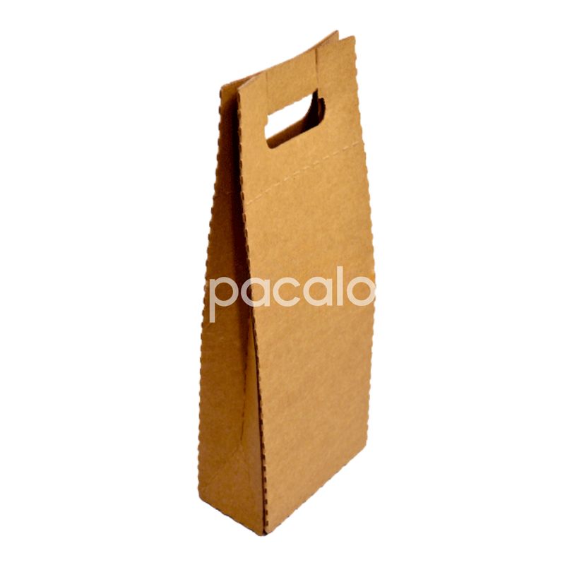 BOLSA DE CARTÓN MAJIKKU | PARA 2 BOTELLAS | KIT C/12