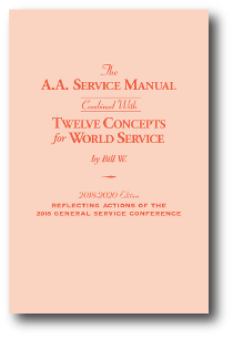 A.A. Service Manual/Twelve Concepts for World Service (SC)