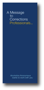 A Message to Corrections Professionals