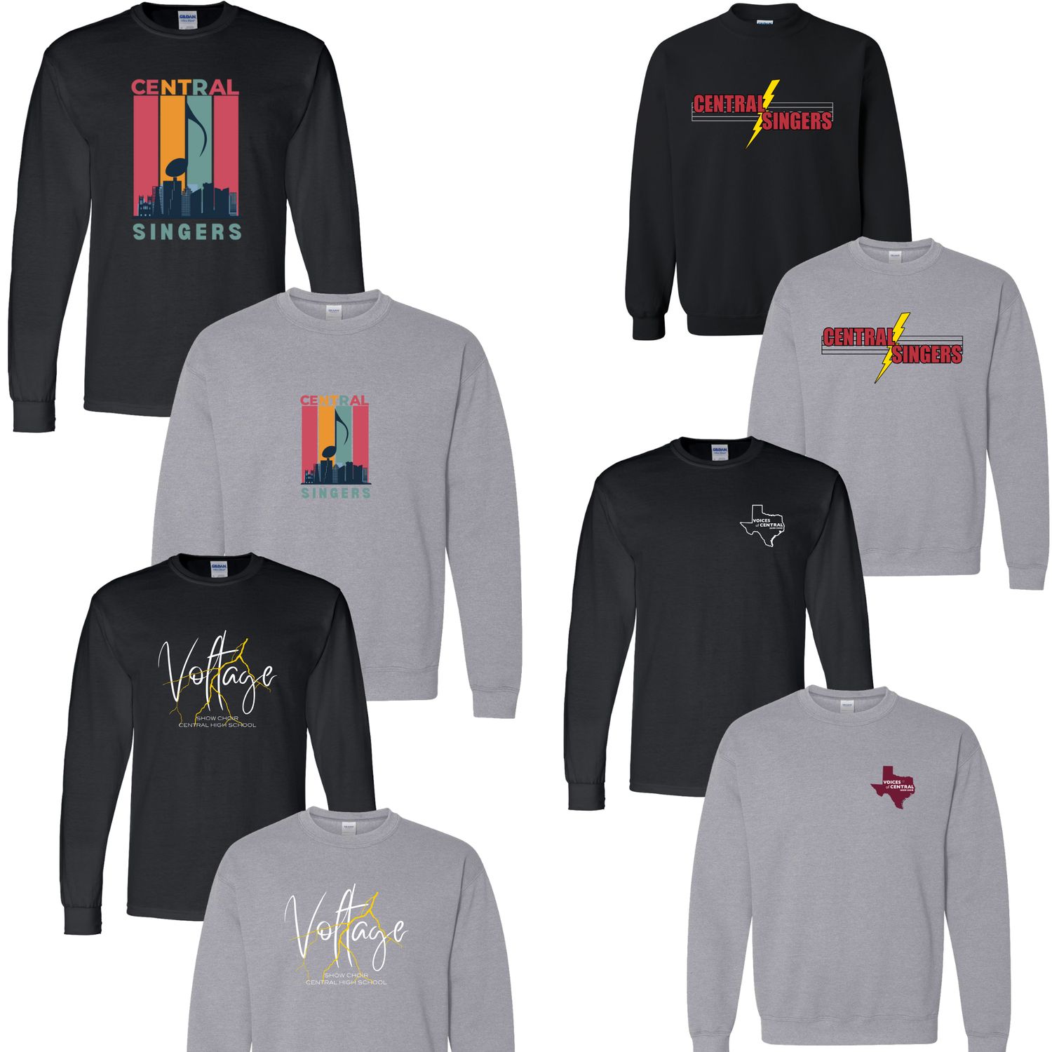 CS GILDAN Crewneck Sweatshirt