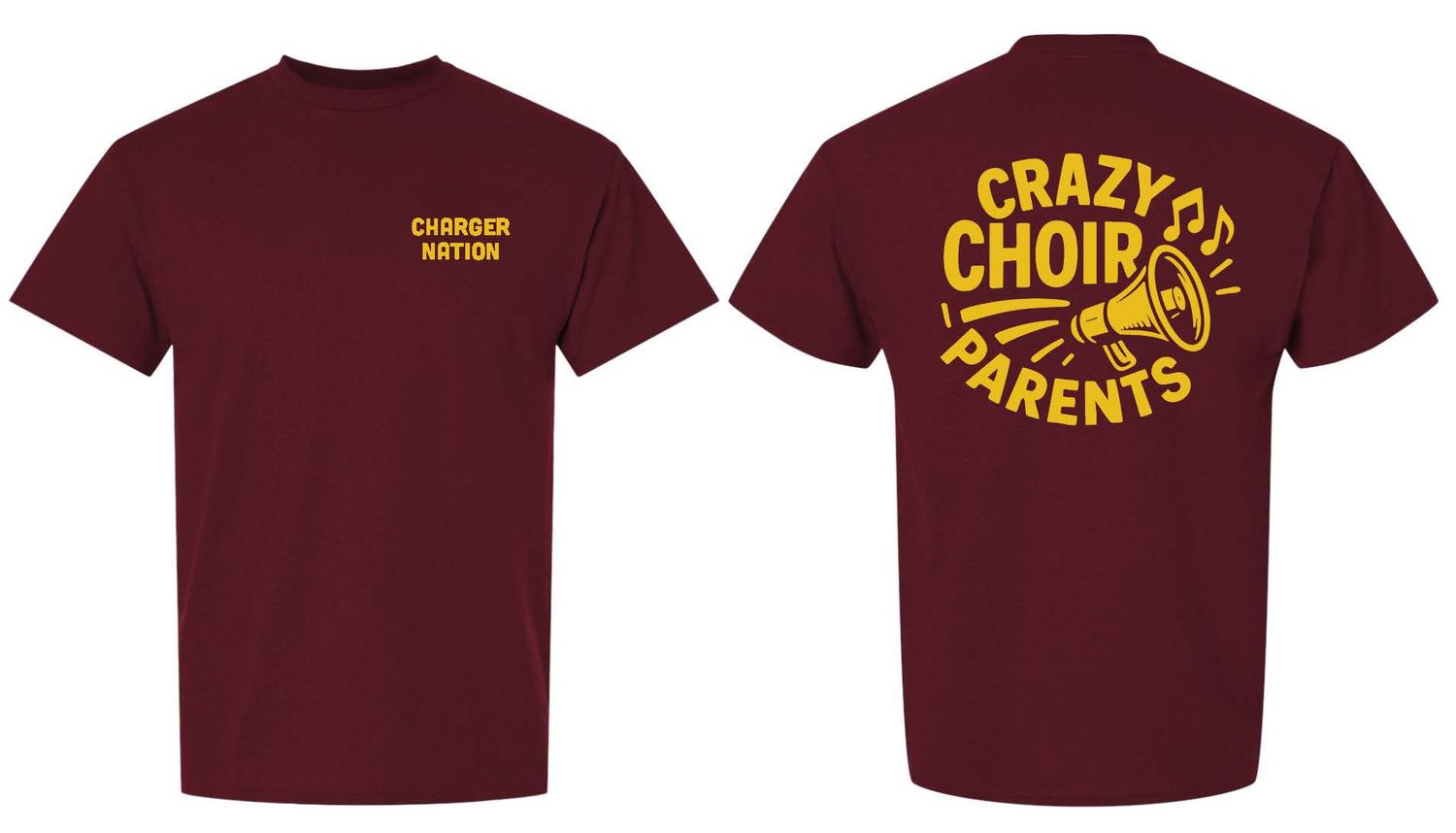 CS CRAZY CHOIR T-shirt