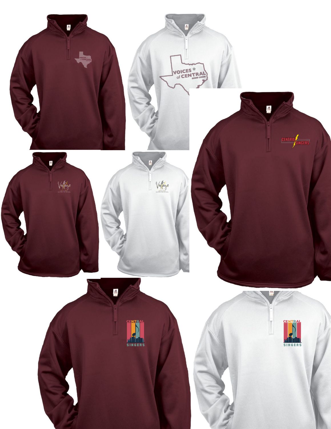 CS JERZEES Zip Sweatshirt