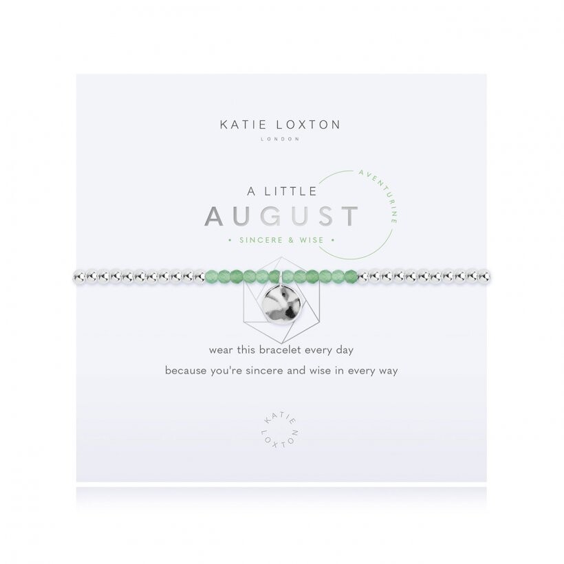 Katie A Little August Bracelet