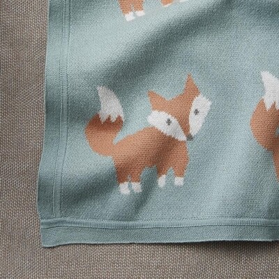 Elegant Fox Blanket