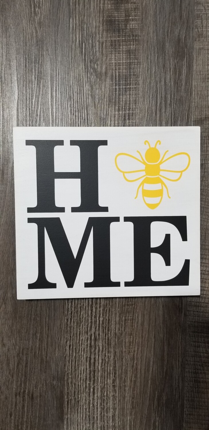 Queen Bee Designs Home With Bee Sign