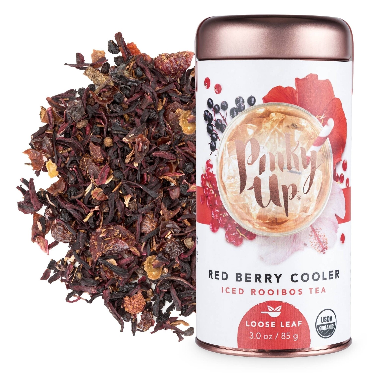 Pinky Up Red Berry Cooler Iced Tea Loose