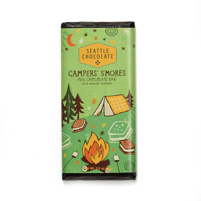 Seattle Chocolate Company Campers Smores Bar