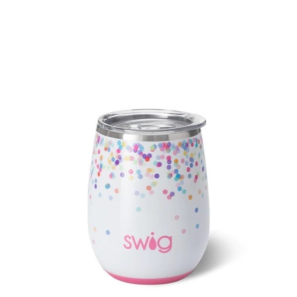 Swig Confetti Stemless Wine Cup 14oz