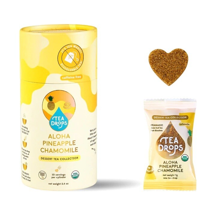 Tea Drops Aloha Pineapple Chamomile Caffeine Free