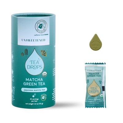 Tea Drops Matcha Green Tea Unsweetened
