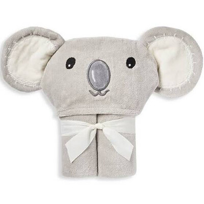 Elegant Baby Koala Hooded Bath Wrap