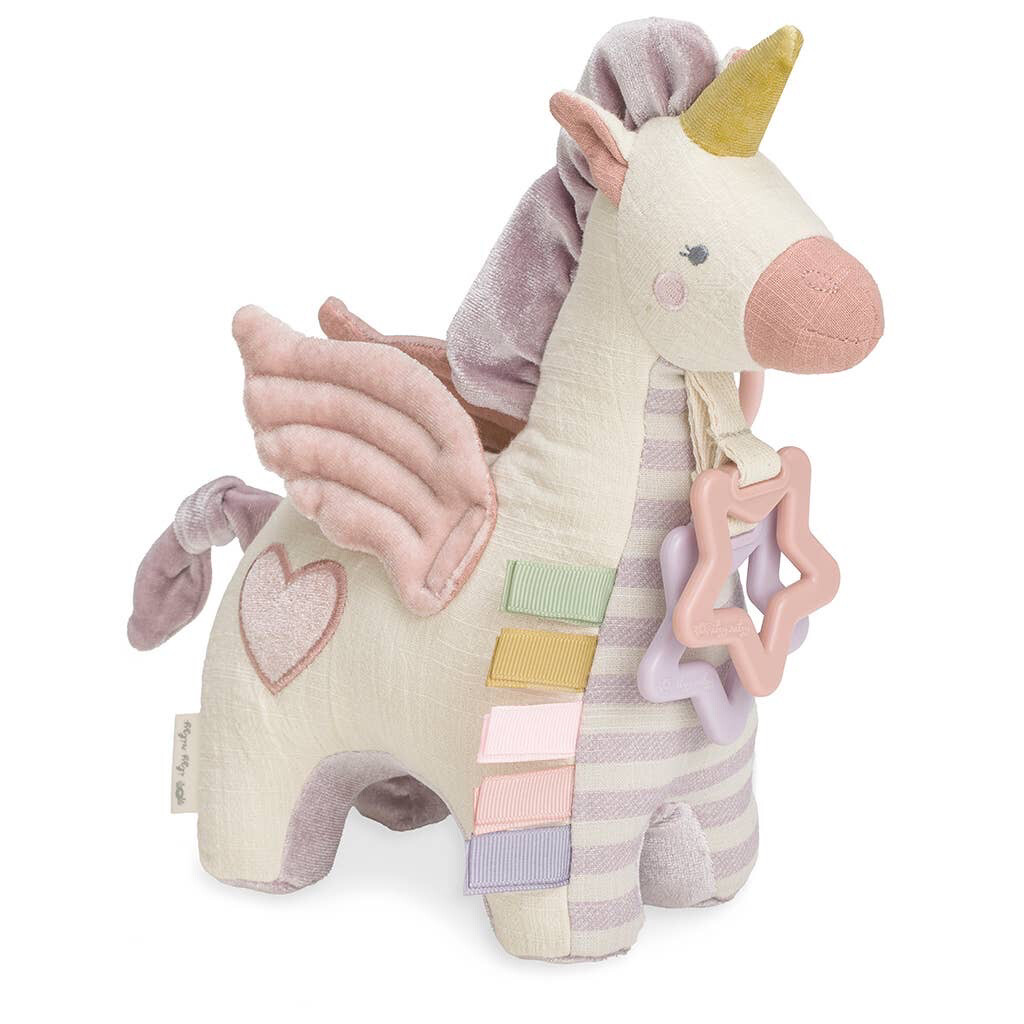Itzy Link & Love Pegasus Activity Plush With Teether