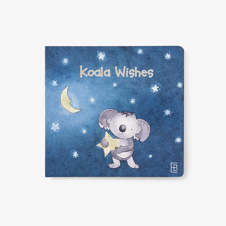 Elegant Baby Koala Wishes Book