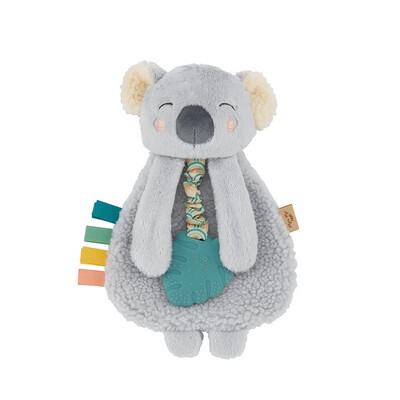 Itzy Lovey Koala Plush With Silicone Teether