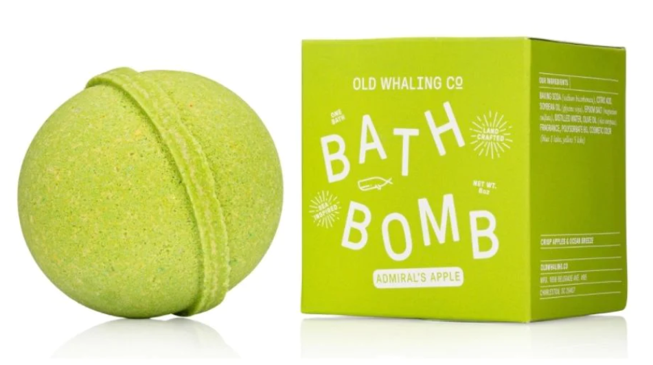 Old Whaling Admiral's Apple Bath Bomb