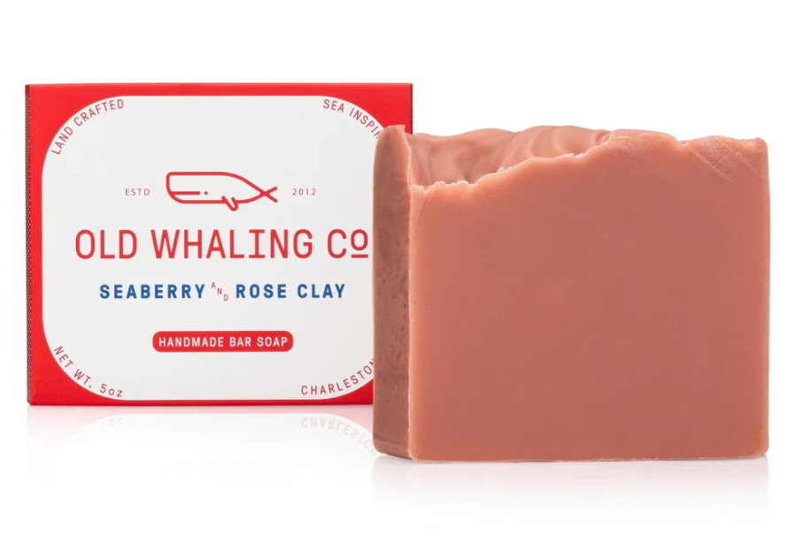 Old Whaling Seaberry & Roseclay Bar Soap