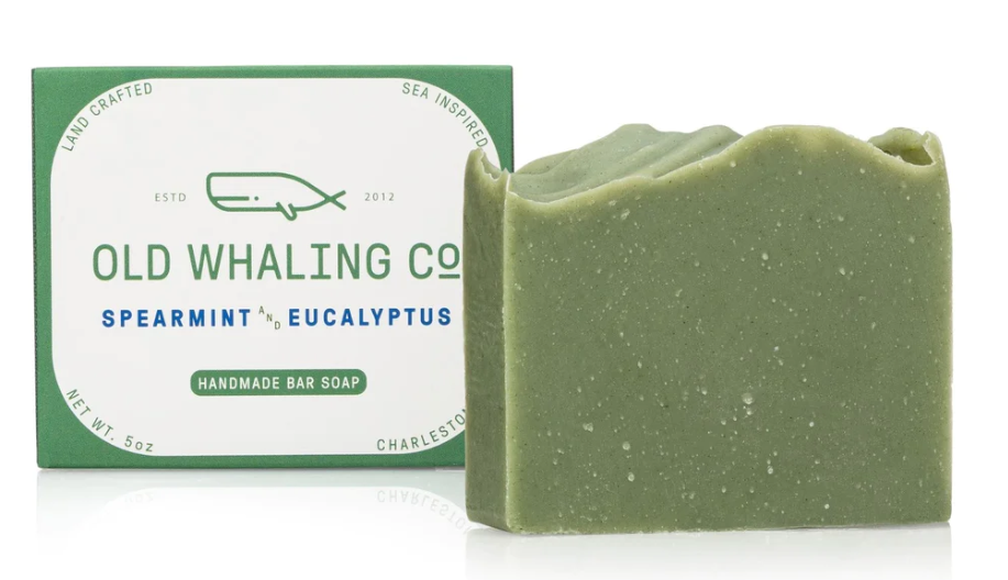Old Whaling Spearmint Eucalyptus Bar Soap