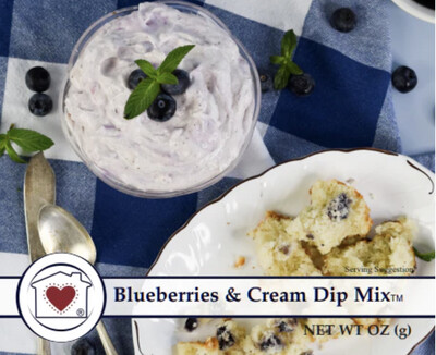 Country Home Creations Blueberries & Cream Dip Mix