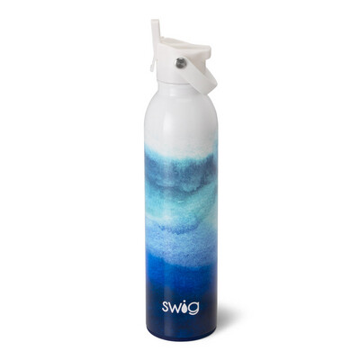 Swig Flip + Sip Bottle 26oz Sapphire