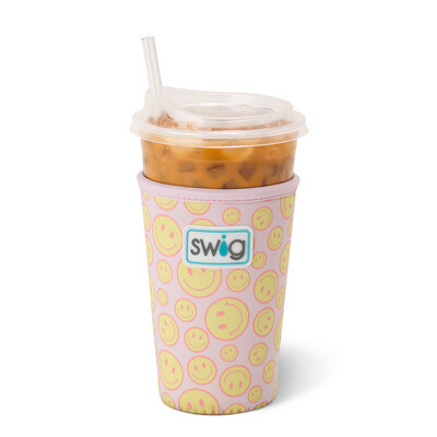 Swig Iced Cup Coolie 22oz Oh Happy Day