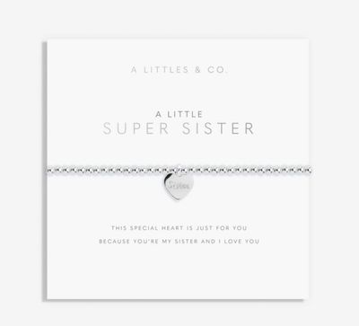 A Littles &amp; Co A Little Super Sister Bracelet Silver