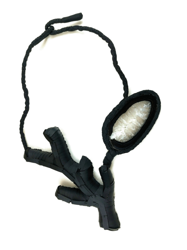 collana Fossile In Fiore