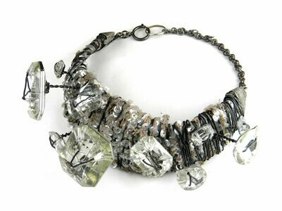 collana girocollo Strass Volanti