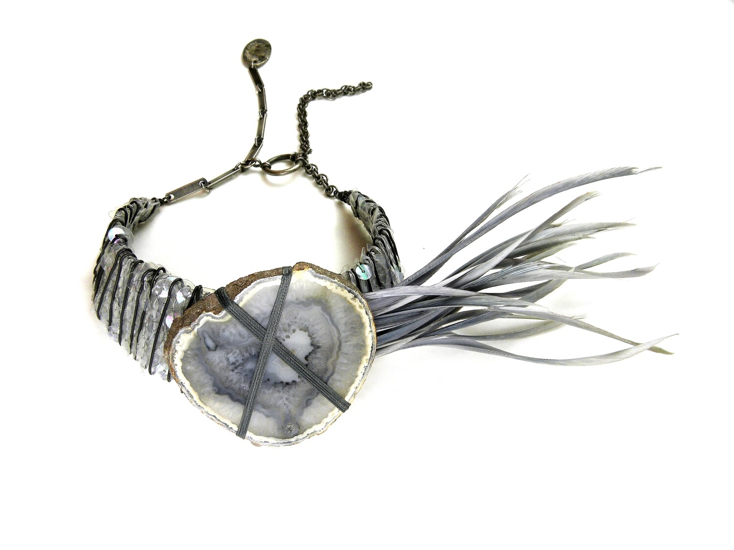 collana girocollo Agata in Fiore