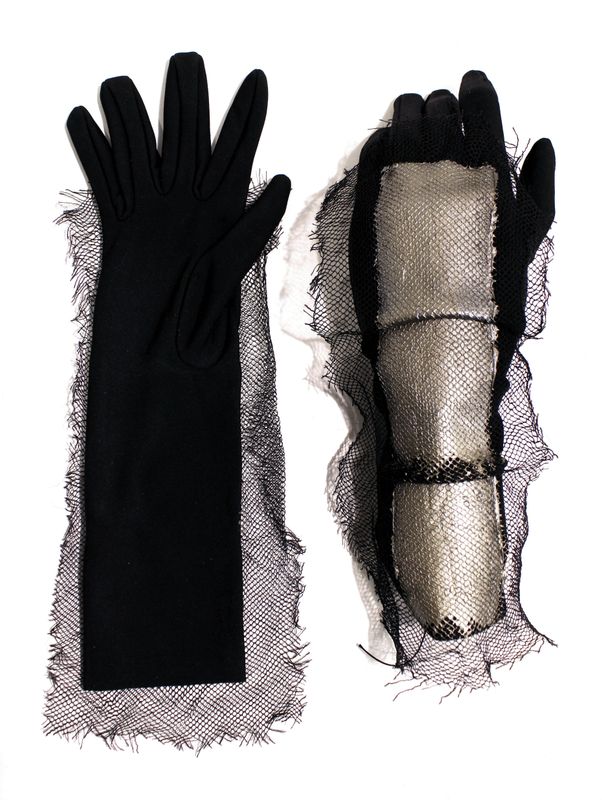 Guanti Gioiello Tulle con dita