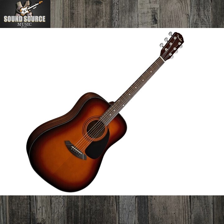 Fender CD-60 V3 Acoustic Guitar, Sunburst, FREE Hard Case