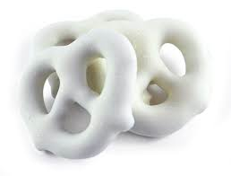 White Frosted Pretzels