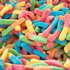 Assorted Mini Sour Worms