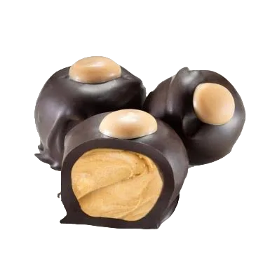 Dark Chocolate Peanut Butter Buckeyes