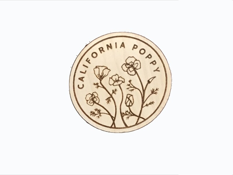 California Poppy - Magnet