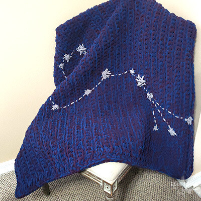 Constellation Crochet Blanket Pattern Constellation Crochet Blanket Pattern