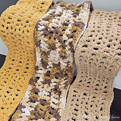 Romeo, Take Me Somewhere We Can Buy Some Yarn (Open Wave Stitch Version) Crochet Pattern