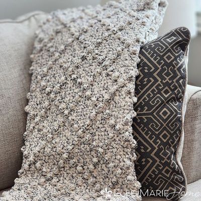 Modern Diamonds Crochet Blanket Pattern