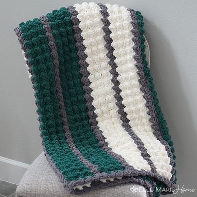 Striped Blanket Stitch Crochet Afghan Pattern Striped Blanket Stitch Crochet Afghan Pattern