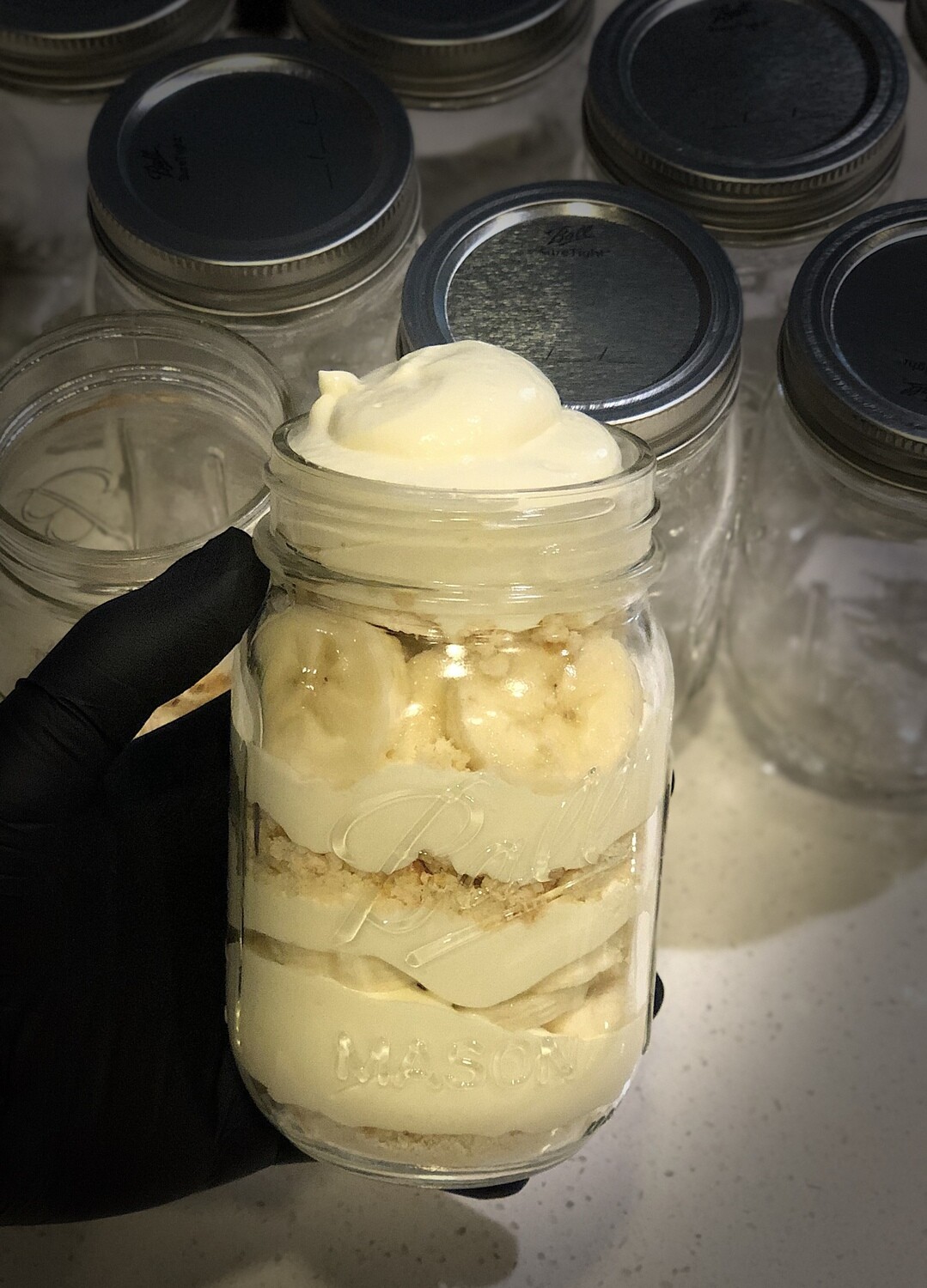 Banana Pudding Quarantine Dessert Jars