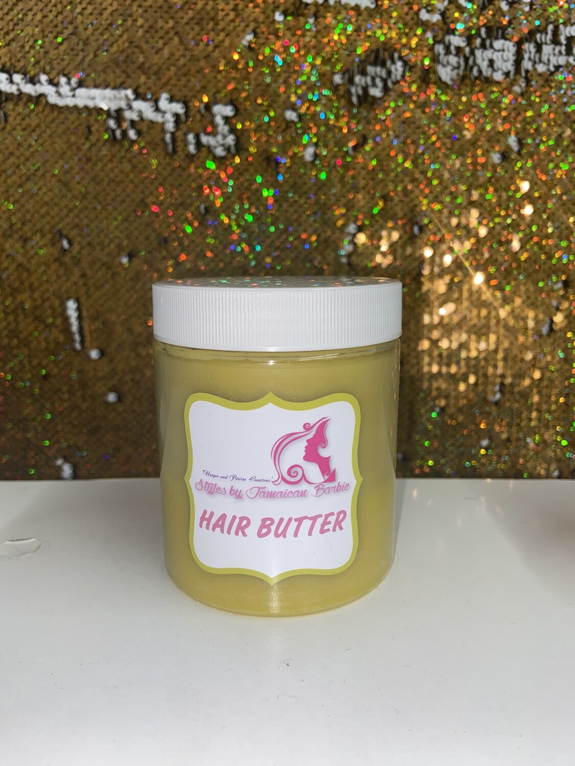 Hair Butter (Pink Cotton Candy) - 8 Ounces