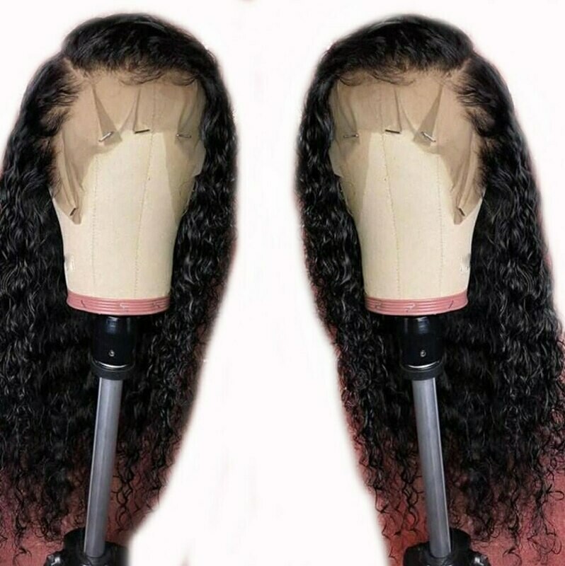 13 x 4 Frontal Pre plucked Brazilian Hair Wig 22 inch- Water Wave