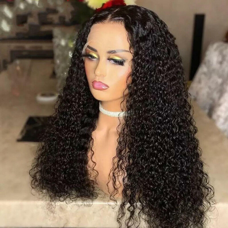 360 Frontal Pre plucked Brazilian Hair Wig Deep Wave- 22 Inch