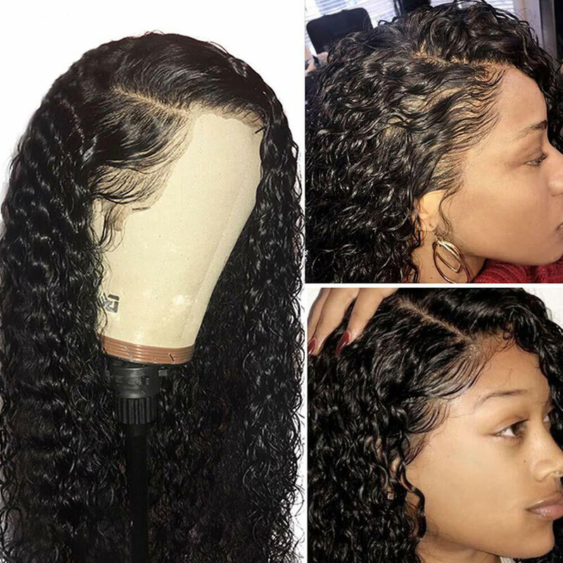 360 Frontal Pre plucked Brazilian Hair Wig Deep Wave- 22 Inch