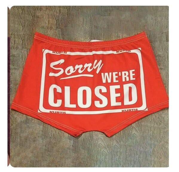 Quarantine Booty Shorts -Large