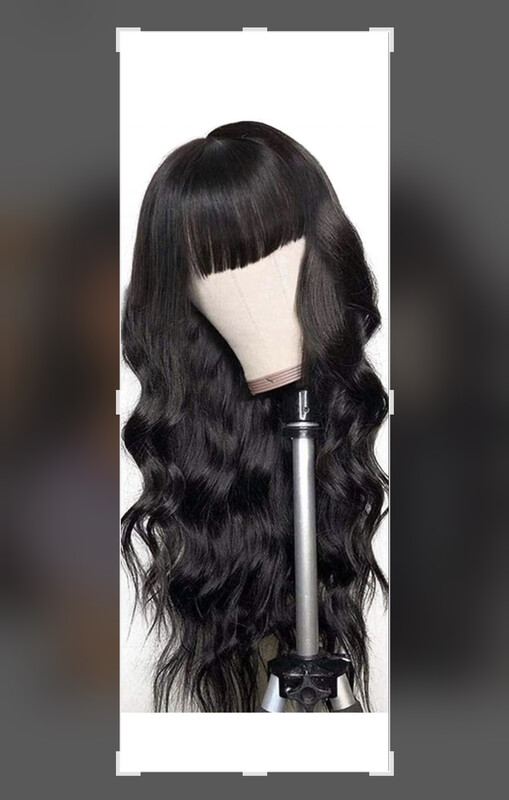 Barbie Brazilian Wig With Bangs 18 inch (Body Wave)