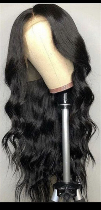 13 x 4 Frontal Pre plucked Brazilian Hair Wig 18 inch- (Body Wave)